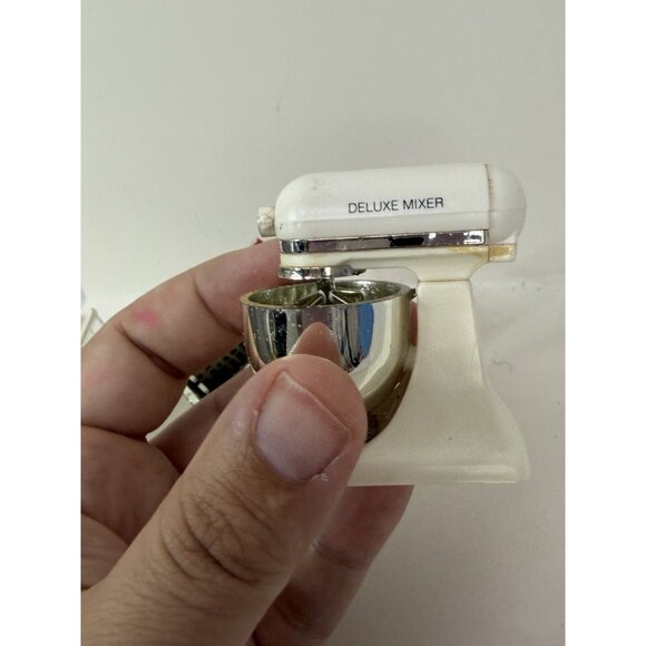 LOT 3 Vintage 1990s ACME Refrigerator Magnets Stand Mixer Blender Shopping Cart - Picture 9 of 12